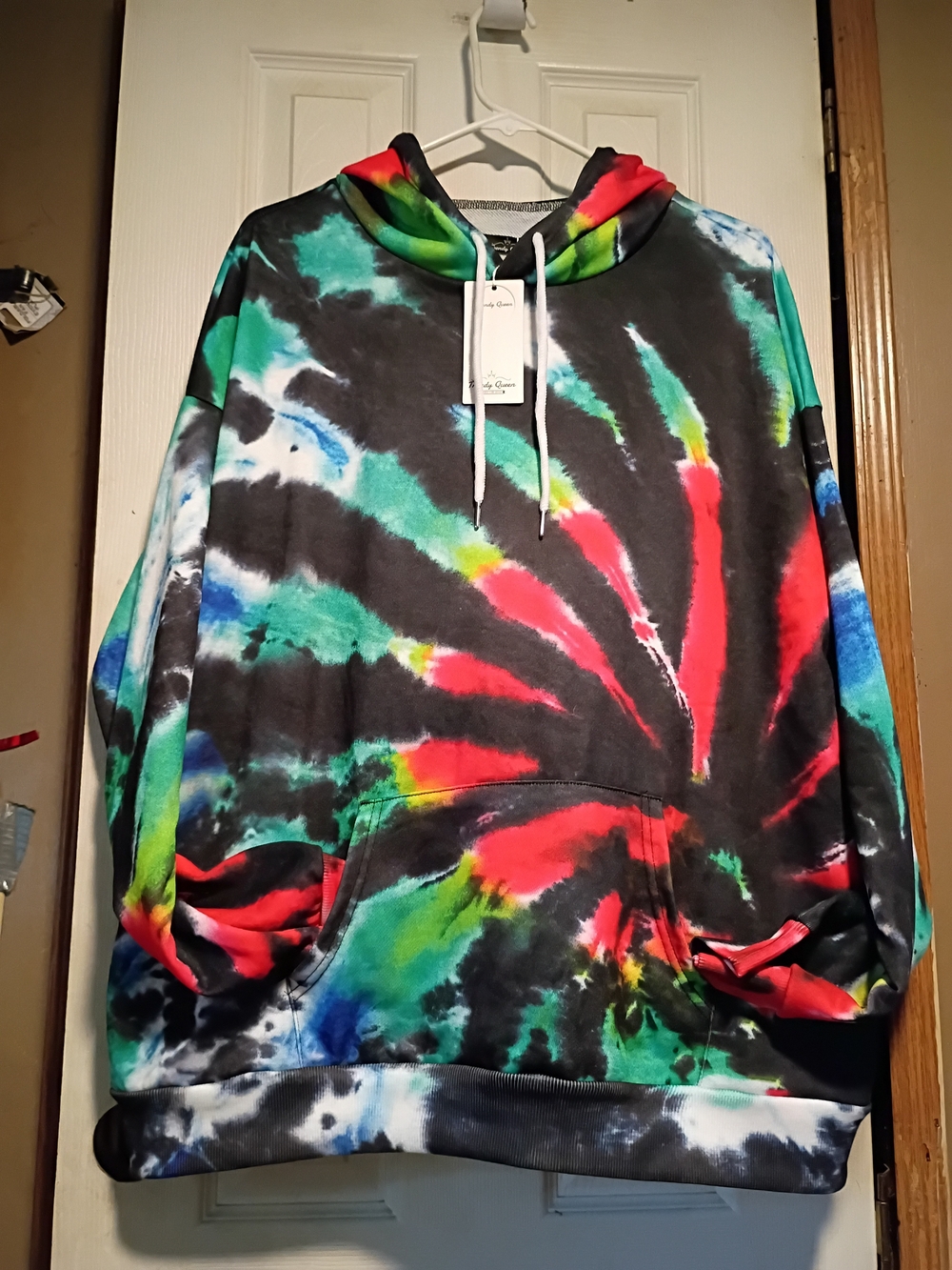 Ladies Tie-Dye Hoodie